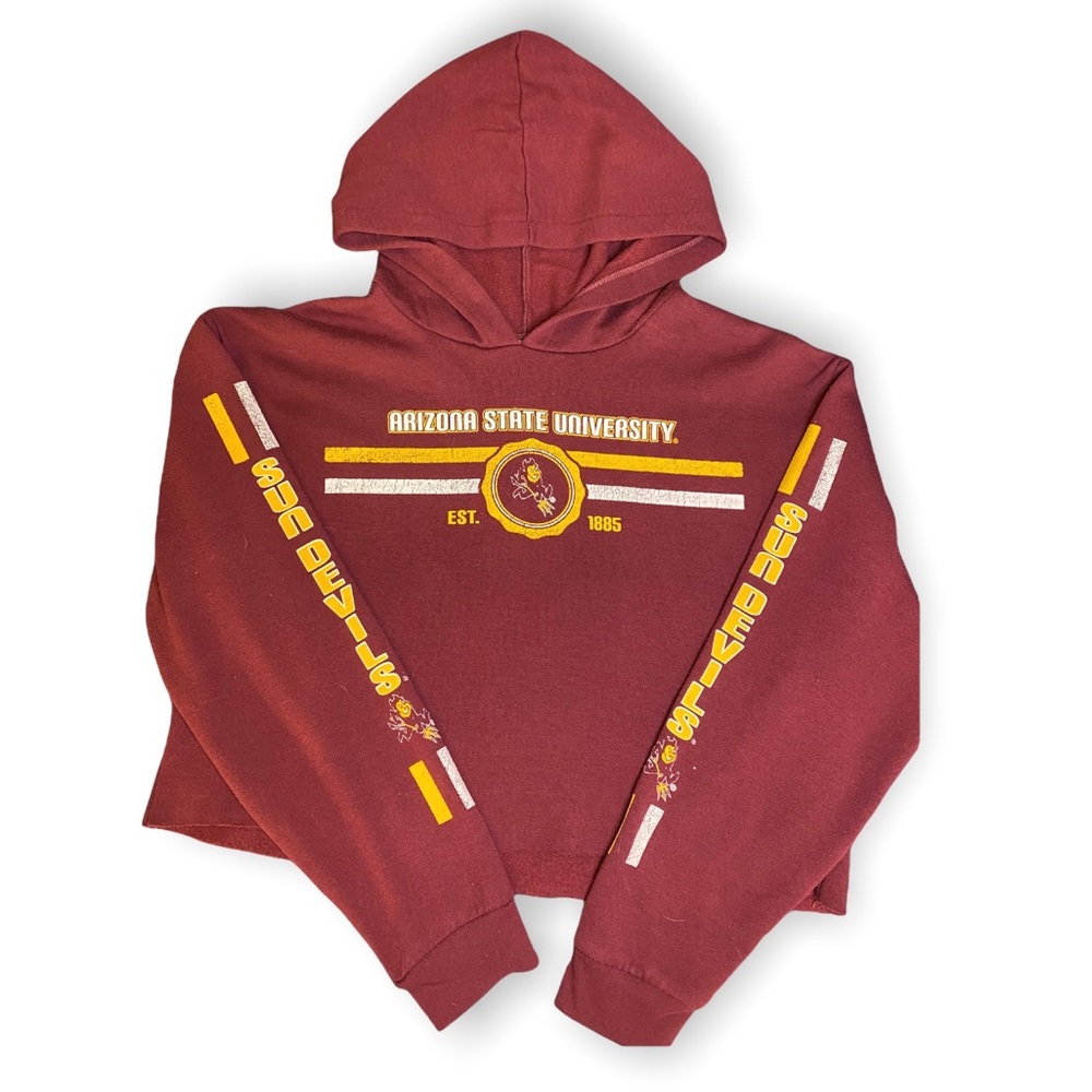 ASU Cropped Hoodie - Arizona State University